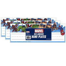 Load image into Gallery viewer, Marvel Super Hero Self-Adhesive Name Plates, 36 Per Pack, 3 Packs