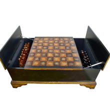 Load image into Gallery viewer, Ebony Chess Set Coffee Table