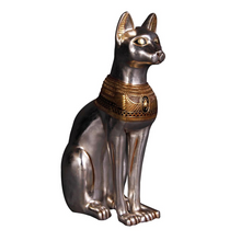 Load image into Gallery viewer, Egyptian Cat Goddess Statue