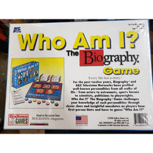 Load image into Gallery viewer, Who Am I? The Biography Game Endless Games A&amp;E, NEW Board Game