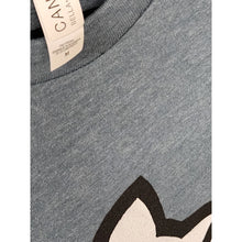 Load image into Gallery viewer, Medium &quot;Pussywhipped&quot; Short Sleeve Cat Lover T-Shirt, Yin-Yang Logo On Slate