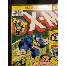 Load image into Gallery viewer, MARVEL COMICS, 1974 (1963 run) X-MEN #86 G/VG vs The Blob, The Vanisher