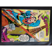Load image into Gallery viewer, SUPERMAN 208, July 1968 The CASE of the COLLARD CRIME-FIGHTER. DC Comics G/VG