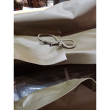 Load image into Gallery viewer, Vintage 1983 Military Waterproof Pack/Tote w Gloves &amp; Large NBC Trousers &amp; Smock