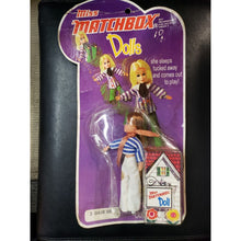 Load image into Gallery viewer, Miss Matchbox #2 Sailor Sue Doll - 1973, New,, Sealed. As Is. Spot On The Pants