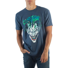 Load image into Gallery viewer, Batman Joker Face Navy Ht T-Shirt