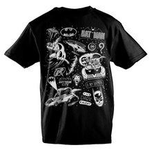 Load image into Gallery viewer, DC Comics Batman Chalk Artwork Boys T-Shirt