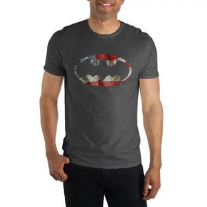 The Batman Patriotic Bat Symbol T-shirt Tee Shirt