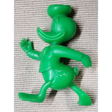 Load image into Gallery viewer, Vintage Marx &amp; Co Disney 1971 Plastic Green Donald Duck Plastic Figure 6"