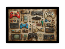 Load image into Gallery viewer, Video Game Controller Framed Print