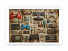 Load image into Gallery viewer, Video Game Controller Framed Print