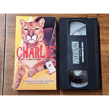 Load image into Gallery viewer, Charlie the Lonesome Cougar (VHS, 2000) Good, Sleeve Fair