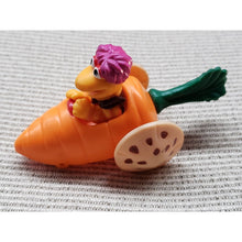 Load image into Gallery viewer, McDonalds Happy Meal Toy Fraggle Rock Carrot Car Gobo 1988 Vintage Orange
