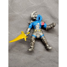 Load image into Gallery viewer, Fisher Price Medieval Castle 3” Warrior Knight Holding Sword Figure Vintage Toy