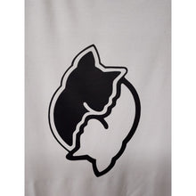 Load image into Gallery viewer, XL &quot;Pussywhipped&quot; Long Sleeve Cat Lover T-Shirt, Yin-Yang Logo, Baseball/Raglan