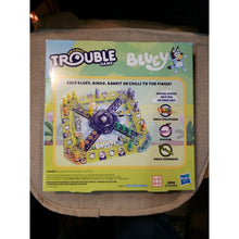 Load image into Gallery viewer, Trouble: Bluey Edition Board Game for Kids, 2-4 Players, Race Bluey, Bingo More