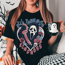 Load image into Gallery viewer, &quot;Kill Them With Kindness&quot; Womens Halloween T Shirt