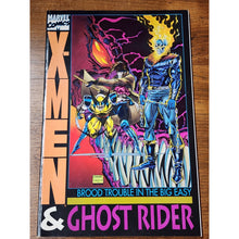 Load image into Gallery viewer, X-Men &amp; Ghost Rider : Brood Trouble in The Big Easy TPB, VG Marvel COMIC BOOK