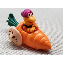 Load image into Gallery viewer, McDonalds Happy Meal Toy Fraggle Rock Carrot Car Gobo 1988 Vintage Orange