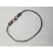 Load image into Gallery viewer, Artisan Crafted Sterling Silver Bracelet, 7.25", 5.4g Handmade in India