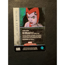 Load image into Gallery viewer, 2007 Marvel Masterpieces Base #72 SCARLET WITCH EX/NM