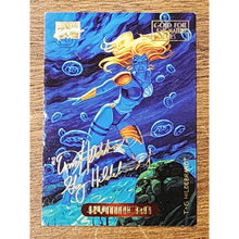 Load image into Gallery viewer, 1994 Marvel Masterpieces Gold Signature Hildebrandt #065 #65 Kymaera 🍔
