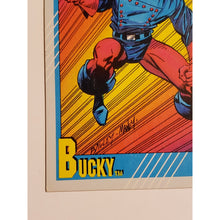 Load image into Gallery viewer, 1991 Impel Marvel Universe Card #140 BUCKY BARNES, VG