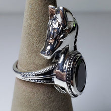 Load image into Gallery viewer, Size 6 Artisan Crafted, Elite Shungite Horse 3 ctw