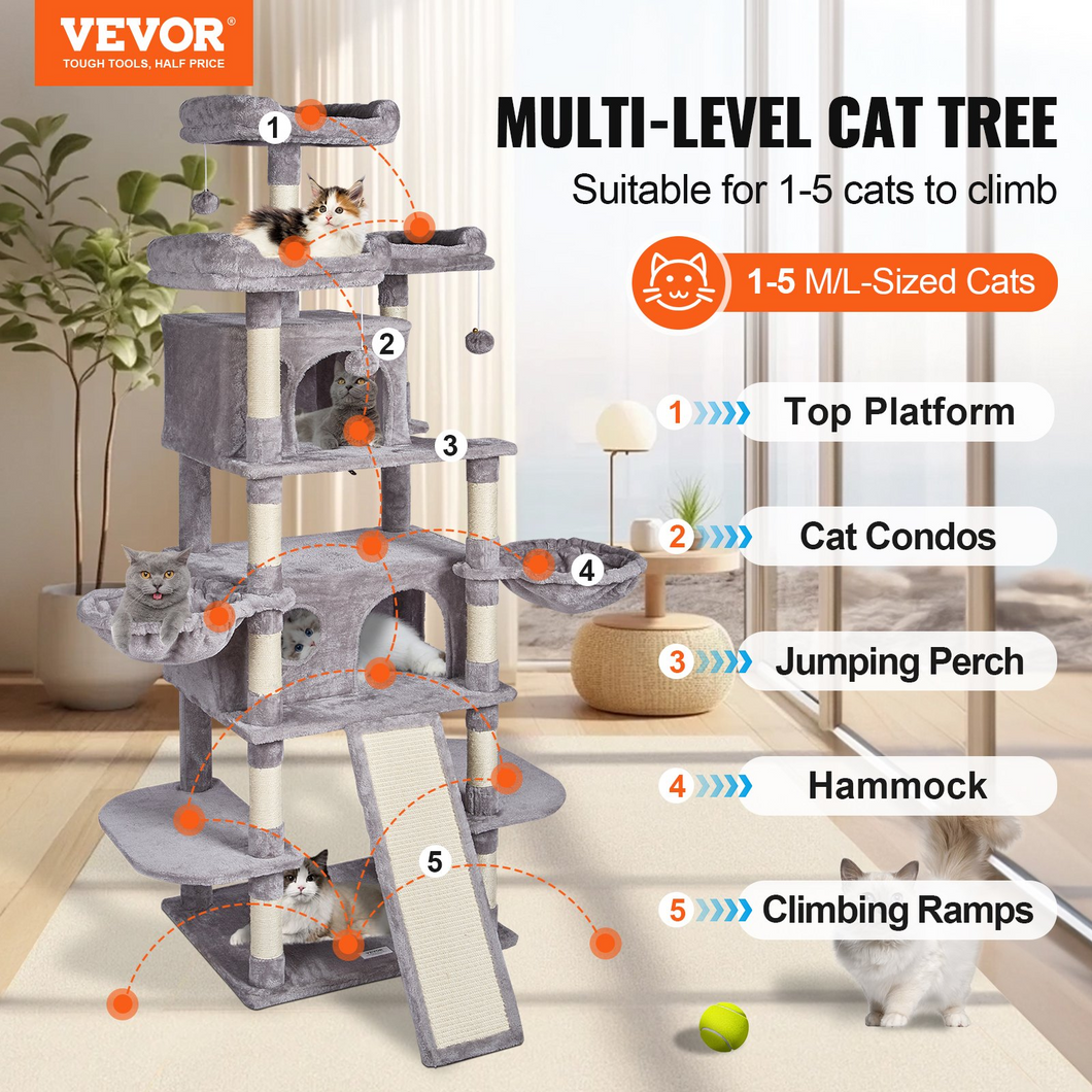 VEVOR Cat Tree 68.5