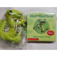 Load image into Gallery viewer, BUILDING LANGUAGE FOR LITERACY-Nina’s Word Cards Phase 2 &amp; Plush Doll, New