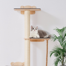 Load image into Gallery viewer, VEVOR Wall Mounted Cat Shelves Tree with Platform Tree-Shaped Cat Furniture