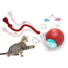 Load image into Gallery viewer, Interactive Cat Toy Ball Super Drive Cat Rolling Balls With Bird Chirping Motion Activated Sensor Pets Kitten Teaser Game Toys Pet Products