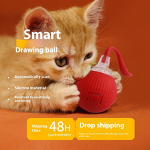 Load image into Gallery viewer, Interactive Cat Toy Ball Super Drive Cat Rolling Balls With Bird Chirping Motion Activated Sensor Pets Kitten Teaser Game Toys Pet Products