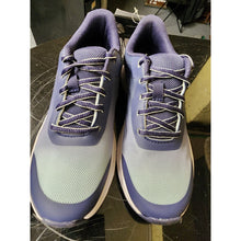 Load image into Gallery viewer, ATHLETIC WORKS WOMENS ATHLETIC SNEAKERS SHOES JOGGING SIZE 6 BLUE LACE UP NEW