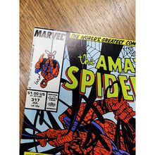 Load image into Gallery viewer, Amazing Spider-Man 317 DIRECT Todd McFarlane 4th App Venom Copper Age 1989 VG/F