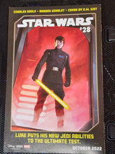 Load image into Gallery viewer, Star Wars The Mandalorian #3 Back Cover Star Wars 28 Luke Skywalker Ad