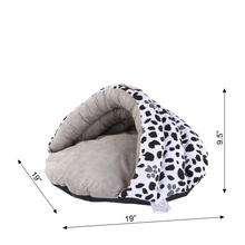 Load image into Gallery viewer, Armarkat Cat Bed Model C19HZY/HL              Sage Green Paw Print Pattern