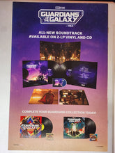 Load image into Gallery viewer, The Avengers Vol 9 #4 Back Cover Guardians of the Galaxy Soundtrack Ad