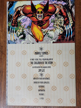 Load image into Gallery viewer, The Marvel X-Men Collection by Jim Lee #1 Back Cover Wolverine
