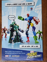 Load image into Gallery viewer, Wolverine and the X-Men #42 Back Cover Marvel Super Hero Mashers Ad