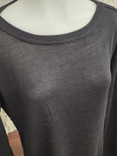 Load image into Gallery viewer, Close-up of black boatneck collar