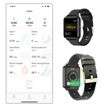 Load image into Gallery viewer, OXITEMP Smart Watch With Live Oximeter, Thermometer And Pulse Monitor With Activity Tracker