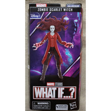 Load image into Gallery viewer, Marvel Legends - What If...? - Zombie Scarlet Witch 6" Figure with BAF KHONSHU