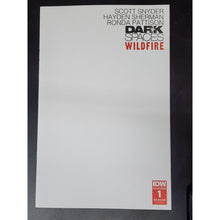 Load image into Gallery viewer, Dark Spaces: Wildfire #1 (IDW, 2022) Scott Snyder Blank Sketch Cover VG/F