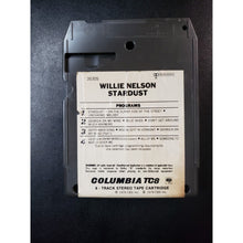 Load image into Gallery viewer, Willie Nelson: Stardust (8-Track Tape Catridge) Columbia, 1978. Untested