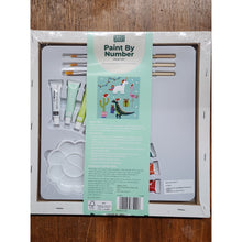 Load image into Gallery viewer, Smile! Paint By Number Craft Kit with Paints, Brushes, Palette &amp; Canvas