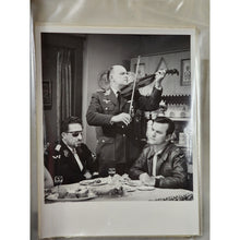 Load image into Gallery viewer, CBS Press Photo 10/15/65 "Hogan's Heroes" 7" x 9" Corden, Klemperer, Crane
