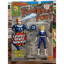 Load image into Gallery viewer, Marvel ToyBiz 1994 Invisible Woman Fantastic Four Action Figure, (B109)