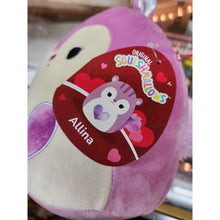 Load image into Gallery viewer, ALLINA The Squirrel Squishmallows 8" Heart Belly Plush NWT, Original