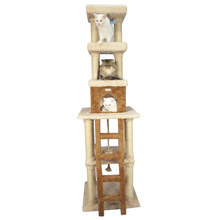 Load image into Gallery viewer, Armarkat Multi-Level Real Wood Cat Tower X8303 Cat Tree In Beige